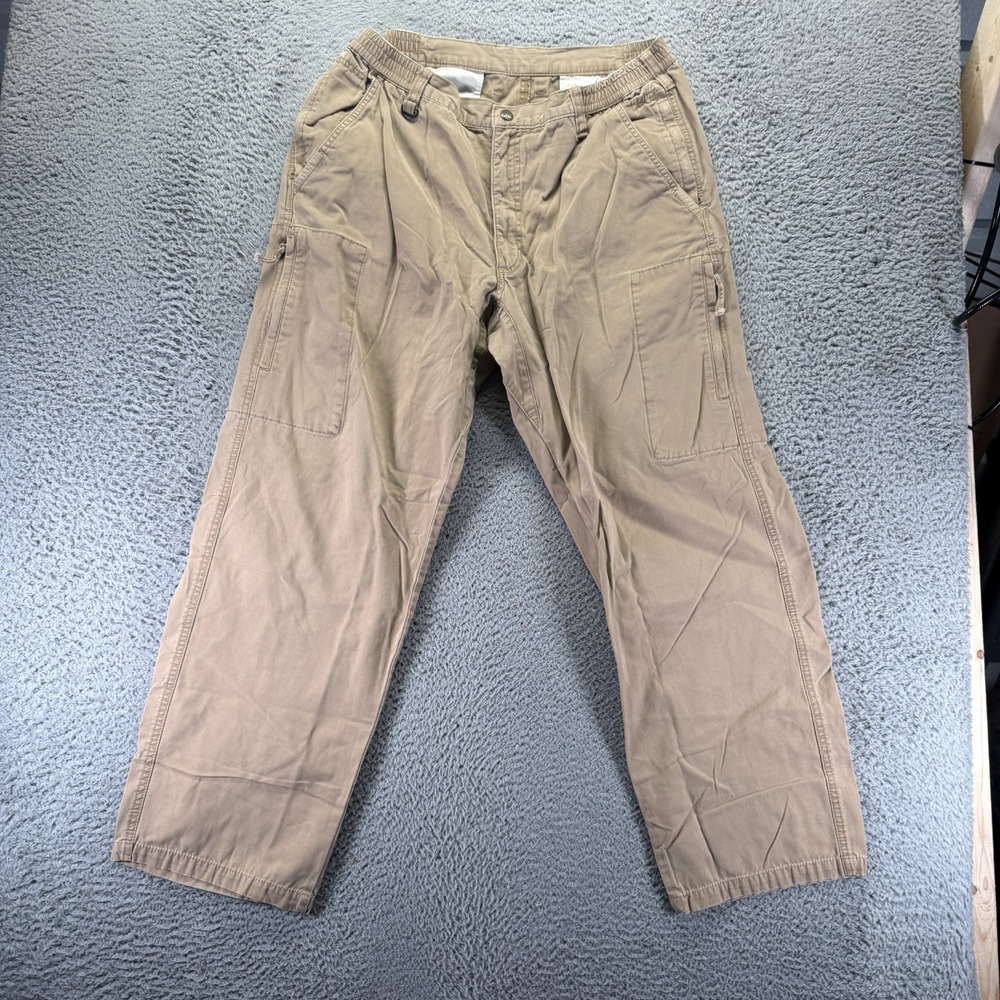 5.11 Tactical Pant Mens 36x31 Brown Cargo Straight Leg Utility Travel Workwear
